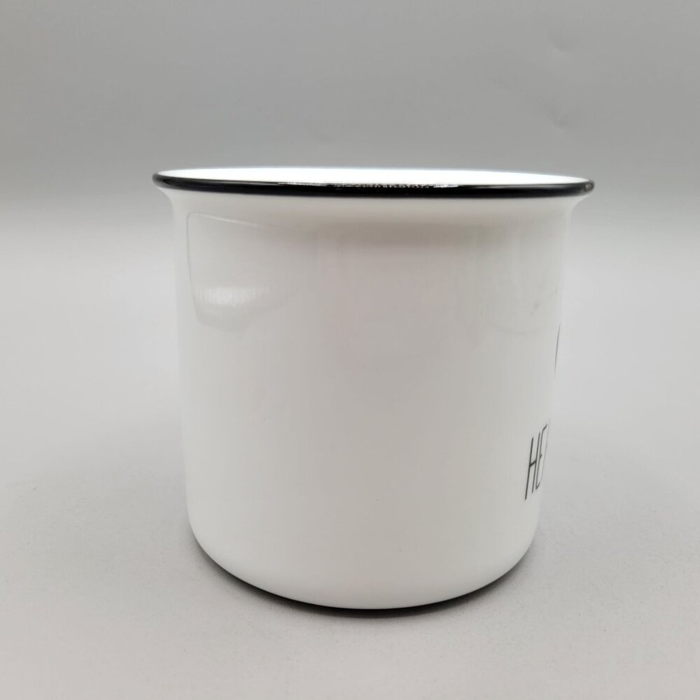 Head Witch Ceramic Mug Halloween Collins Fresh and Original White Black Cup - Picture 4 of 8